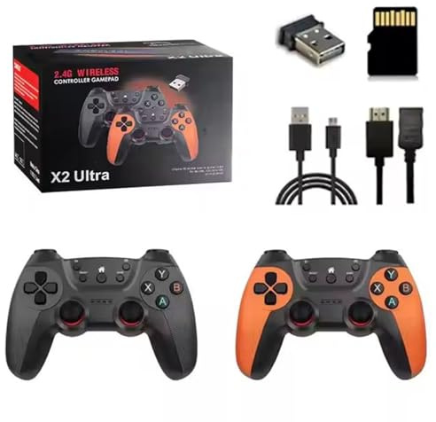 X2 Ultra Retro, videoconsola Plug - and - Play, Salida HDMI con más de 35500 Juegos clásicos incorporados, Consola de Juegos Retro portátil, niños y niñas