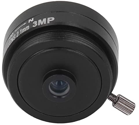 Generic Lente de Cámara de Seguridad Lente de Cámara IP Gran Angular de Aleación de Aluminio de 3MP para Vigilancia