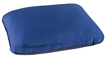 Sea to Summit FoamCore Camping and Travel Pillow, Regular (13.4 x 9.4), Navy Blue