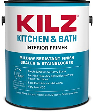 KILZ Kitchen & Bath Primer, Interior, 1 Gallon
