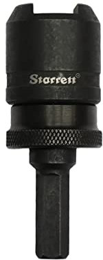 Starrett Holesaw Arbor Adaptor - A6 Kwik-Change Chuck Hex Shank For 14-30mm Hole Saws - Quick Change Steel Mandrel