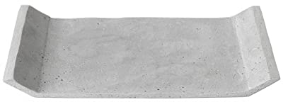 blomus Dekoschale, Light Grau, H 2, 5 cm, B 30 cm, T 20 cm