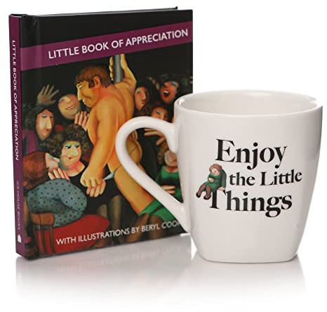Half Moon Bay Beryl Cook: Espresso Cup & Book Set
