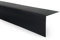 Quest PVC Winkelprofil Kunststoff Selbstklebend Kantenschutz Eckenschutz Eckleiste Winkelleiste, 50x50mm, 100cm, schwarz