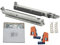 BLUM MOVENTO BLUMOTION S 760H Schubladenschienen, 500mm Bodenmontage Vollauszug 40kg, 1 Paar inkl. Kupplung und Montagezubehör-Set