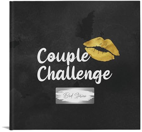 Couple Challenge Bed Stories - Erlebnisbuch für mehr Zweisamkeit - 50 Challenges & Spiele für Paare - Zum Freikratzen - Ideal als Geschenk für Paare