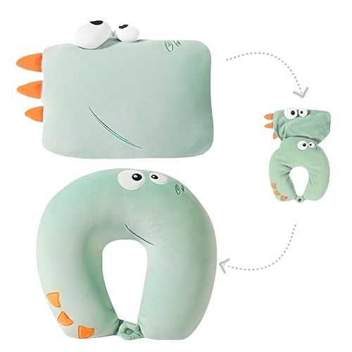 HJYDGJ Almohada cervical mejorada para avión, almohada de viaje, cojín cervical, cojín de viaje, almohada de viaje, almohada cervical, almohada de viaje para aviones, cojín cervical ajustable