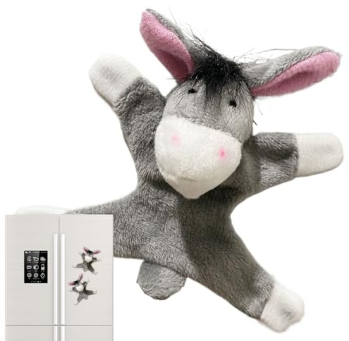 Aimants de réfrigérateur pour, Personnages en Peluche - Jouet éducatif magnétique pour Les Tout-Petits de 1, 2, 3 Ans