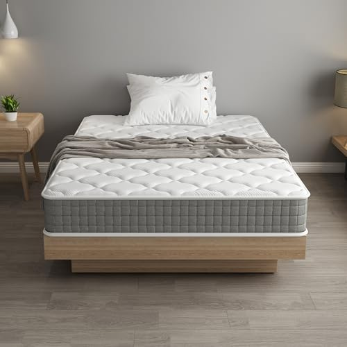 TEENO Materasso 160x190 cm, Alto 25 cm, Doppia Faccia, materasso matrimoniale ergonomico a 7 zone di media rigidità 160 x 190, Sollievo Pressione e Traspirante, Ipoallergenico e Antiacaro