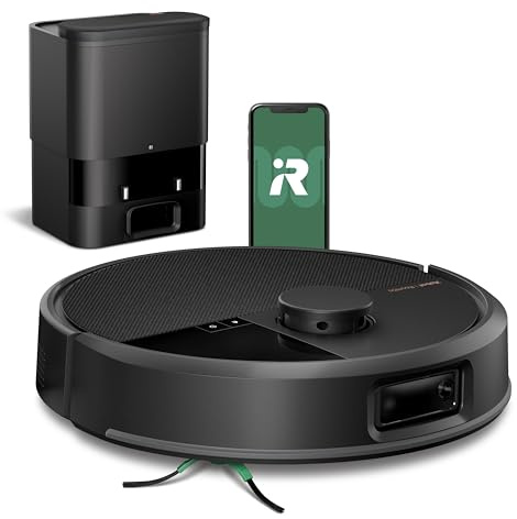 iRobot Roomba Max 705 Robot aspirateur + station vide automatique, noir