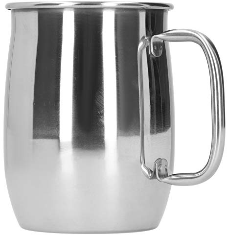 Domary Vinmugg i Rostfritt Stål Bärbar Dryck med Stor Kapacitet för Hem och Utomhus 1000ml 304 Silver