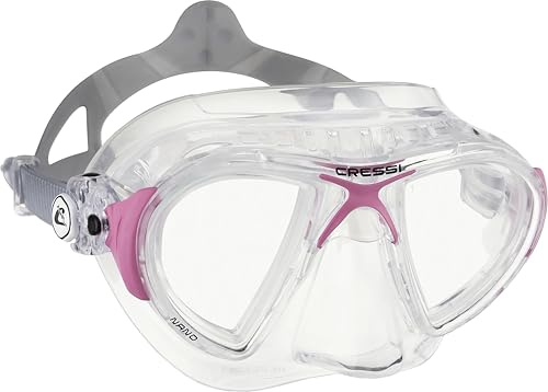 Cressi Nano Mask SIL Crystal/Frame Pink