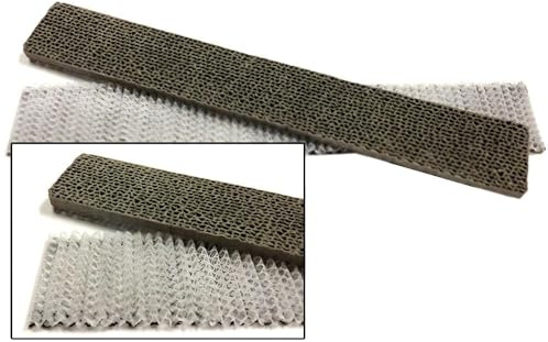 2 Filtri Condizionatore (255x50mm) Filtro Aria Condizionata Sostitutivo per MITSUBISHI, Adatto ai modelli 258 288 328 458 SRK 25 35 40 GZ ZI 222 252 (22 25 28 32) SRC 20 28 40 HC S