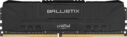 Crucial Ballistix BL8G32C16U4B 3200 MHz DDR4 DRAM Desktop Gaming Speicher 8GB CL16 Schwarz