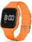 e-vibra Vibrationsalarmuhr, Töpfchentrainingsuhr wasserdichte medizinische Erinnerungsuhr mit Timer (Orange)