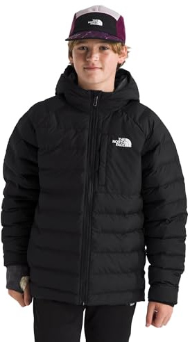 The North Face NF0A88TWWOO B REVERSIBLE PERRITO HOODED JACKET Jacket Unisex TNF BLACK/SMOKED PEARL Größe S
