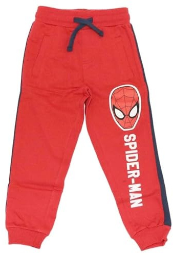 Spiderman Niños Pantalón Deportivo (Roja,9 años)