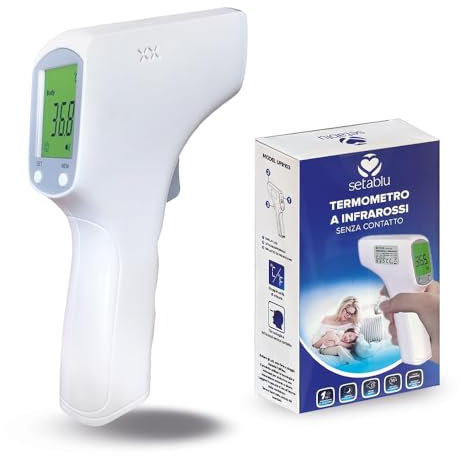 Kontaktloses Infrarot-Fieberthermometer | Schnelle 1-Sekunden-Messung | Für Kinder & Erwachsene | Stirn-Thermometer mit Farb-Fieberalarm & Speicherfunktion – Präzise & Hygienisch