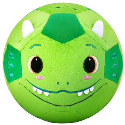 JoyCat Silent Indoor Soccer Ball for Toddlers 1-3, Dinosaur Soft Plush Baby Toddler Soccer Ball Toys Gifts for 1 2 3 4 5 Year Old Boy Girl Birthday Gifts