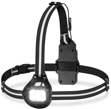 Evviee Running Lights for Runners, Reflective Vest, Suitable for Outdoor Night Running Jogging Hiking