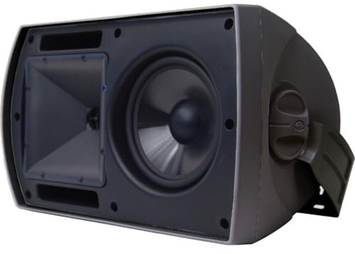 Klipsch AW-650 Indoor/Outdoor Speaker, Black (Pair)