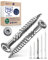 Terrassenschrauben 5x60 Edelstahl A2 Linsenkopfschrauben Torx Schrauben 5mm stark 50 Stück Holzschrauben Torx 60mm lang Edelstahlschrauben Holz