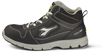 Utility Diadora Run Mid S3 SRC ESD, Scarpe da Ginnastica Uomo, Nero (Black), 44 EU
