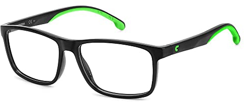 Carrera Unisex 2046t Sunglasses, 7ZJ/14 Black Green, 52
