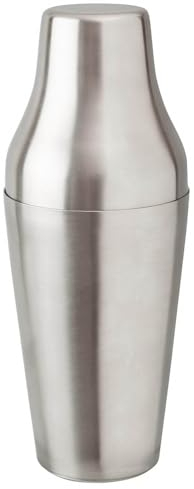 Shaker Cocktail Parisien French Cocktail Shaker Continental 2 Parties 50cl Acier Inoxydable Brossé Accessoire de Bar et de Restaurant Matériel de Barman