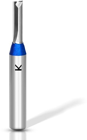 ASNOMY 5mm Nutfräser 8mm Schaft,Hartmetall Fräser Router Bits, Gerade holzfräser Router Bit Set, Fräsen Werkzeug für Holzbearbeitung