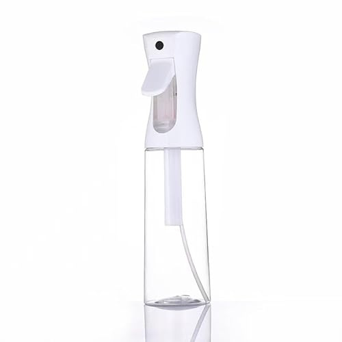 ZALUJMUS Ultra Fine Mist Spray Bottle, 50ml Continuous Sprayer, Plastic Reusable Container for Hair, Travel Size, Hand Wash Care, Sport Theme (Transparent)