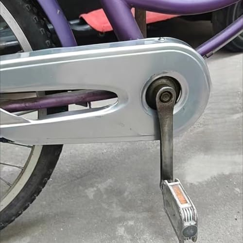 Kedjeskydd designat för 50 cm 61 cm (20 tum) 24 tum 26 tum elcyklar tillverkade av plastskydd och enkel rengöringsåtkomst