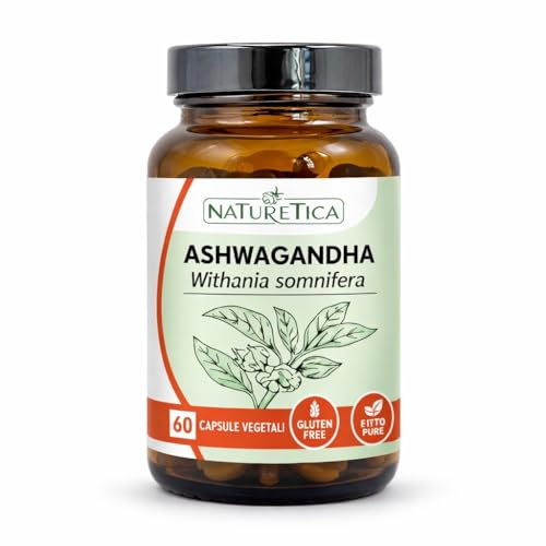 Naturetica Ashwagandha 60 Capsule Vegetali da 798 mg