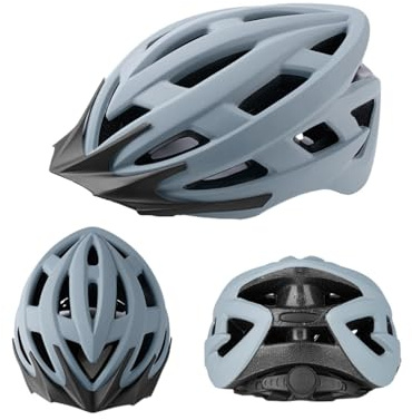 Safety Hard Hat - Cykelhjälm | Andningsskyddande huvudbonader, lätt integrerad formdesign, justerbar rem stötskydd för mountainbike-skoter Vuxna på väg
