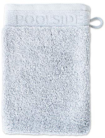 MÖVE Poolside Waschhandschuh 20 x 15 cm, Handtuch - Made in Germany, 100% Baumwolle, Silver (Silber)