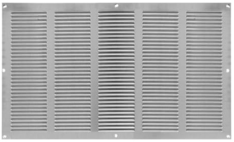 500x300mm / 20x12 inch Galvanised Metal Air Vent Grille Cover with Insect Mesh - Ventilation Cover