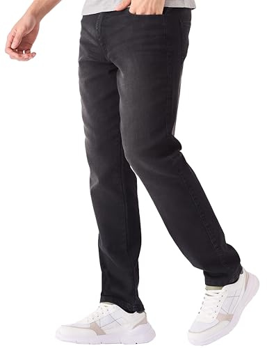 JMOJO - Mens Jeans Slim Fit - Stretch Jeans for Men UK - Men's Cotton Casual Denim Jean with 5 Pocket Design