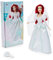 Disney Store Offizielle Arielle Hochzeits-Puppe, Arielle, die Meerjungfrau, 29cm, Bewegliche Figur im Kleid mit Puffärmeln, Mit Bürste, Geeignet ab 3 Jahren