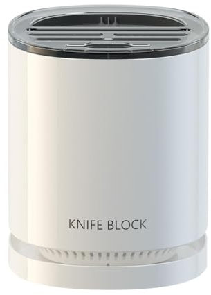 Porta coltelli da cucina, porta blocco coltelli, porta coltelli da banco con vassoio di scarico | Porta posate da cucina per forbici, spatole,
