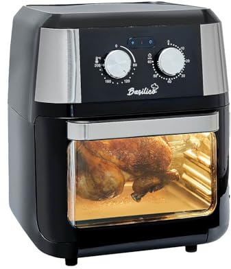 Coopers of Stortford - 12L Air Fryer Oven with Rotisserie, 3-Tier Multi-Function Cooker & Rapid 360° Heat - Crisp Results Fast, Adjustable Timer & Temp Control