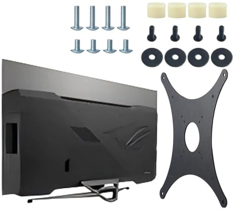 VESA-Wandhalterungsadapter, kompatibel mit ASUS, ROG Swift OLED PG42UQ PG42U PG48UQ PG48U 75x75 100x100 200x200 Monitorständer