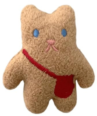 Adesivo per frigorifero in peluche con orsetto 3D, simpatico e morbido, per frigorifero, per cucina, feste, asili , aula di classe, caffè, magnete