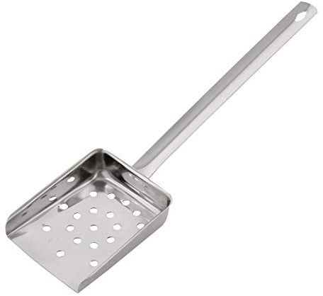 Pala con aberturas para patatas fritas, con mango Vogue (10 x 8,6 x 2,5 cm)