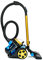 ECO-DE Bodenstaubsauger, beutellos, mit Kabel, 900W, HEPA-Doppelfilter