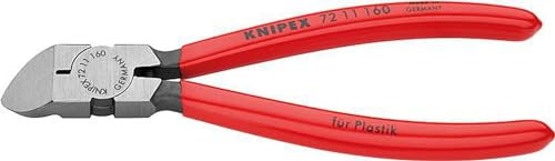 Knipex Kunststoff-Seitenschneider 160mm 45° gewinkelt