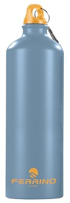 Ferrino Trickle Borraccia Alluminio 1 Litro (Teal)