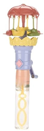 Kinder Seifenblasenstab - Niedliches Mit Leuchtfunktion | Tragbarer Interaktiver Bubble Maker für Kinder – Spaß bei Gartenpartys, Geburtstagen, Ostern, Weihnachten & Halloween