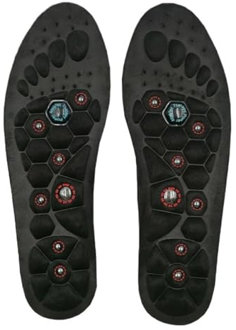 Semelle magnétique pour chaussures de massage thérapeutiques - Confortable - Douleur - Soutien de la voûte plantaire - Taille M EU 41-43 (27,5 cm)