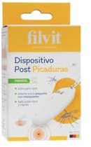 Filvit - Dispositivo Postpicaduras Mosquitos - Actúa Rápidamente Contra la Incomodidad de Las Picaduras - Reduce La Hinchazón - Enrojecimiento y Sensación de Malestar