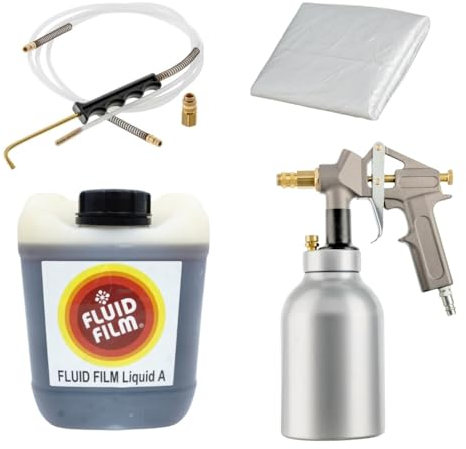 Veteranicar Hohlraumpistole 3350 HSDR + 5L Fluid Film Liquid A + gratis Abdeckfolie